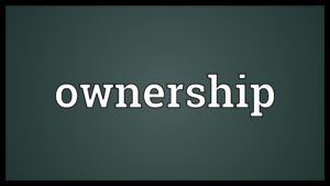 Ownership Matters