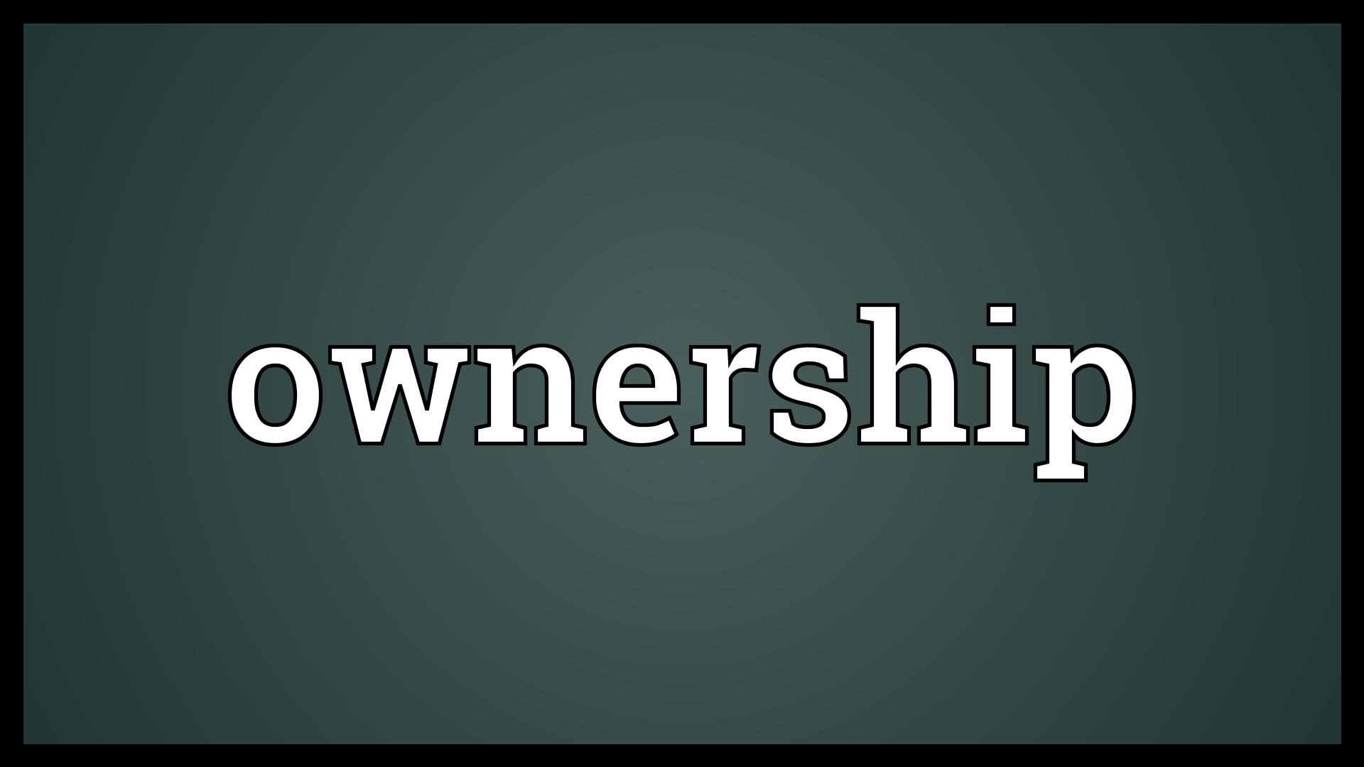 Ownership Matters | Junkyard Wisdom